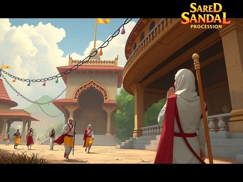 Sacred Sandal Procession Community Event